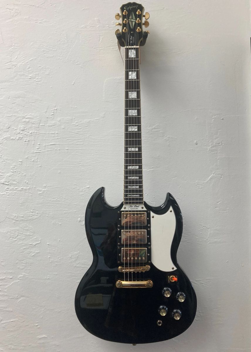 2006 Epiphone G400 SG Custom Black Beauty 3-Pickup